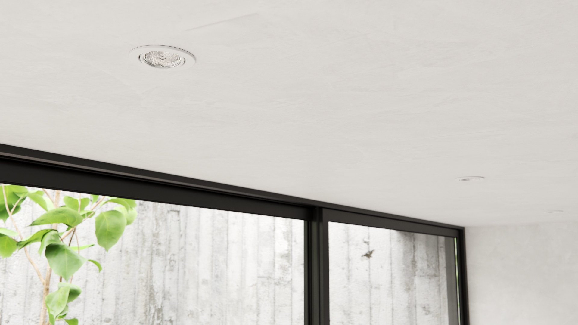 Ceiling luminaires in suspended ceilings